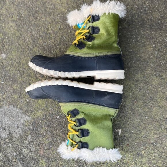 Native Shoes Lace Winter Rain Boots Jimmy 2.0 Sz 6 - Picture 6 of 8